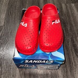 Fila sandals